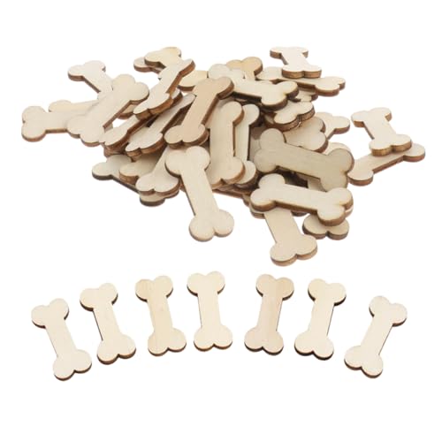 50Stücke Holz Hundeknochen Ornamente für DIY Bastelprojekte Unbehandelte Holzscheiben zum Bemalen Dekorieren für Hochzeiten Partys und Schmuckgestaltung 50Stücke Holz Hundeknochen Ornamente für DIY Bastelprojekte Unbehandelte Holzscheiben zum Bemalen Dekorieren für Hochzeiten Partys und Schmuckgestaltung von Operitacx