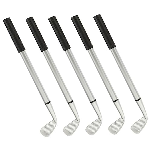 Operitacx 1 Satz Golf-styling-stift Ästhetische Stifte Löschbarer Kugelschreiber Stifte Für Schwarzer Stift Süße Stifte Lustige Stifte Kugelschreiber Für Zu Hause Aluminiumlegierung 5 Stück von Operitacx