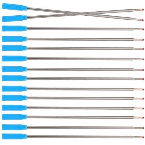 Operitacx 1 Satz Kugelschreibermine Liner Unterlage Punkt-kugelschreiber Weltraumstift Kräuseln Büroartikel Büromaterial Schreibwaren Bürogadges Stift Nachfüll Stifte Nachfüllen Pp Blue 30st von Operitacx