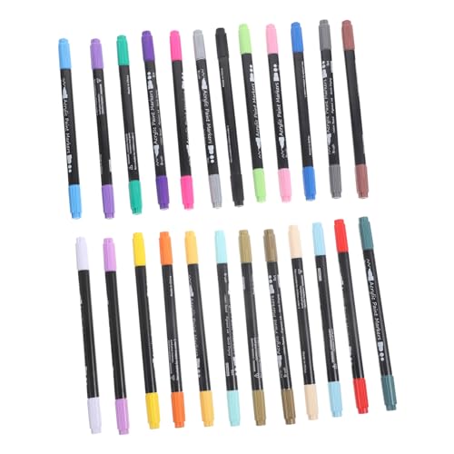 Operitacx Dry Erase Markers-set mit 24 Acrylfarben-stiften für Künstlerische Malerei auf Verschiedenen Oberflächen von Operitacx