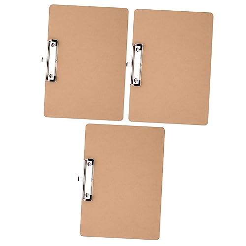 Operitacx 1 Satz Tafel Zwischenablage Malen Faltbares Klemmbrett A3 Zwischenablage Klemmbrett Mit Speicher Clips Write Board Clipboard Dokumentenorganisator Klemmbretter Planke 3 Stücke von Operitacx