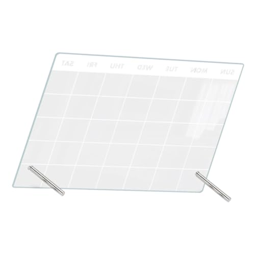 Operitacx 1 Satz Transparente Schreibtafel Trocken Löschen Whiteboard Liste Trocken Abwischbare Expo-marker Punkt Ausstellungsmarker Trocken Abwischbar Geführtes Zeichenbrett Reiniger Acryl von Operitacx