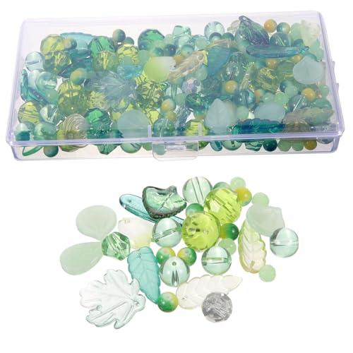 Operitacx 1 Schachtel Glasperlen Kleine Bunte Anhänger DIY Schmuckzubehör für Armbänder Halsketten Handgefertigte Bastelperlen Geschenkidee für Erwachsene und Mädchen Operitacx 1 Schachtel Glasperlen Kleine Bunte Anhänger DIY Schmuckzubehör für Armbänder Halsketten Handgefertigte Bastelperlen Geschenkidee für Erwachsene und Mädchen von Operitacx