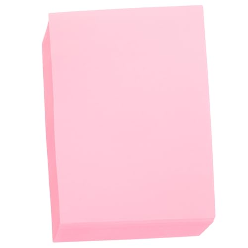 Operitacx 100 Blatt farbiges A4-Papier kreativpapier paketpapier wickelpapier packpapier packing paper Druckerpapier Kartonpapier Druckpapiere DIY liefert Bastelpapier für Rosa von Operitacx