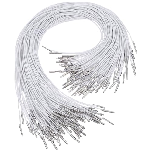 Operitacx 100 Stück Elastische Stachelschnüre Mit Metallenden Stretch-Loop-Band Lanyard-Fadenschnur-Verlängerungsband Für Masken Hüte Bastelarbeiten Partys Operitacx 100 Stück Elastische Stachelschnüre Mit Metallenden Stretch-Loop-Band Lanyard-Fadenschnur-Verlängerungsband Für Masken Hüte Bastelarbeiten Partys von Operitacx