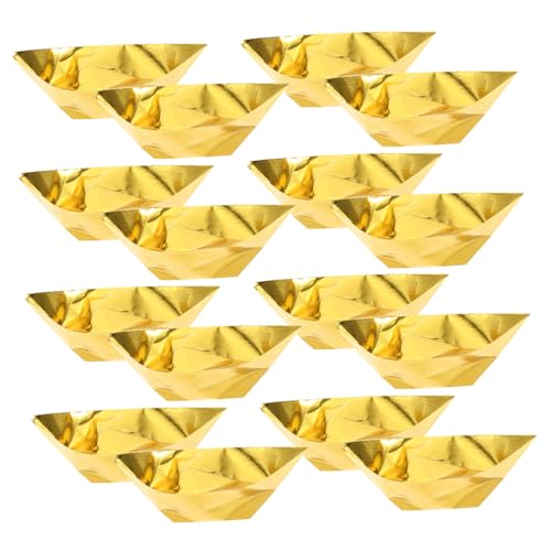 Operitacx 1000 Stück trauerfeier gold barren goldfarbe Ahnenaltar Papierbarren zum Grabfegen tausend papier origami Ahnen- Qingming-Festival-Versorgung Qingming Geistergeld Golden von Operitacx