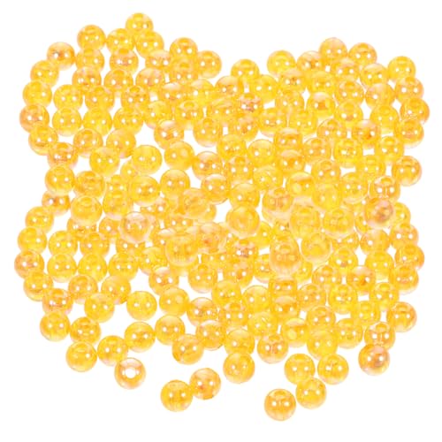 Operitacx 100St haarschmuck DIY abstandshalter perlen kunststoffperlen beads for jewellery Schmuckbasteln Perlen-Anhänger Perlen Masse Zahlenperlen DIY-Abstandsperlen runde lose Perlen Acryl von Operitacx