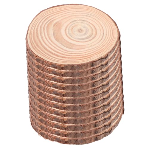 Operitacx 12 Stück Runde Holzscheiben Naturholz Unbehandelt für Diy Bastelprojekte Dicke für Dekoration Coaster Hochzeiten und Weihnachten Operitacx 12 Stück Runde Holzscheiben Naturholz Unbehandelt für Diy Bastelprojekte Dicke für Dekoration Coaster Hochzeiten und Weihnachten von Operitacx