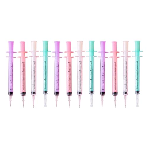 Operitacx 12St Nadelstift kugelschreiber gelstifte Schreibwarenset wischtelgeschenk party-mitgebsel pen Textmarker Gel-Tintenstift Stifte Schreibstift Schulbedarf Plastik von Operitacx