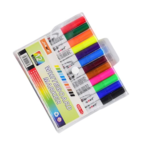 Operitacx 12St Wasser schwimmender Stift löschbare Whiteboards Marker trocken abwischen schreibwaren whiteboard stifte Büro-Whiteboard-Marker Markierstifte für Whiteboards Plastik von Operitacx