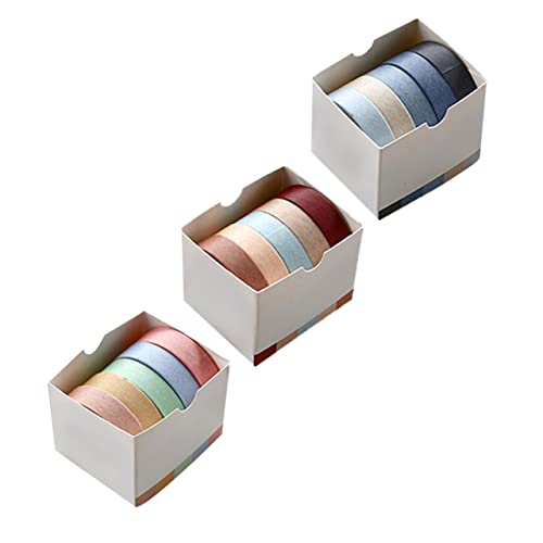 Operitacx 15 Rollen Deko-Washi-Tape breites Klebeband Fotoalbumband Textmarker Spender the washi tape dekorative sticker papierklebeband selber machen Washi Tape zum Verpacken von Geschenken von Operitacx