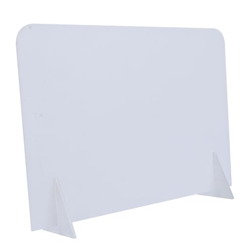 Operitacx 1Stk Notiztafel Planke weiße Tafel Staffelei Whiteboard schreibtafel schreib tablet Nachrichtentafel für Nachrichtenfeld für Schüler Acryl Transparent von Operitacx