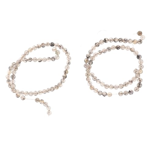 Operitacx Lose Perlen Set Abstandsperlen Naturstein für Schmuck Armband Halskette von Operitacx