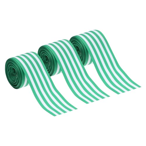 Operitacx 2 Sätze Grünes Gurtband Aus Polyester Bedrucktes Ripsband Band Zum Verpacken St Patrick's Sackleinenband Patricks Patrick's Day Drahtband Einzigartiges Band Green 3 Rollen * 2 von Operitacx