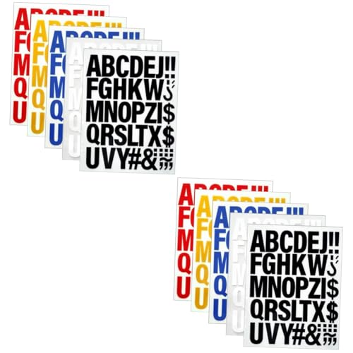 Operitacx 2 Sätze Wärmeübertragung Buchstaben Aufnäher Buchstaben Patches The Fe Buchstabendekor Buchstabenaufkleber Buchstaben Aufkleber Kleine Buchstaben Zum Aufbügeln Kleidung 5 Stück * 2 von Operitacx