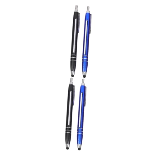 Operitacx 2 Sätze Zeichnungskugelschreiber Stift Mit Stylus Ezyglide-kugelschreiber Titanstift Zappeln Gadget Eingabestifte Für Berührungsbildschirme Dual Klaviatur Tipp Eisen 2 Stück * 2 von Operitacx