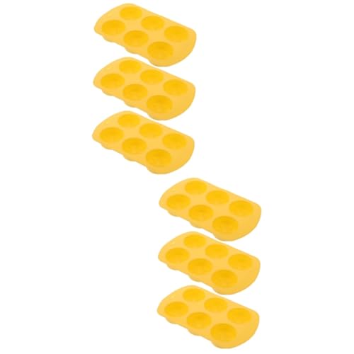 Operitacx 2 Sätze Zitronenform Giesform Soufleförmchen Seife Machen Formen Kerzenherstellung Von Kits Kerzenform Selber Gießen Kerzenherstellungstools Kieselgel Yellow 3 Stücke * 2 von Operitacx