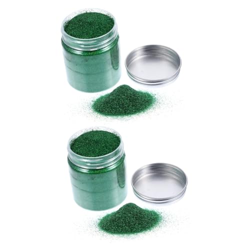 Operitacx 2 Stück 1 -glitzerpulver Getränke Glühen Kalk Feucht Led Kleber Für Glitzer Glitzer Shaker Gold Nagel Charms Sprühen Glitzer Für Epoxid Maskierung Green Das Haustier von Operitacx