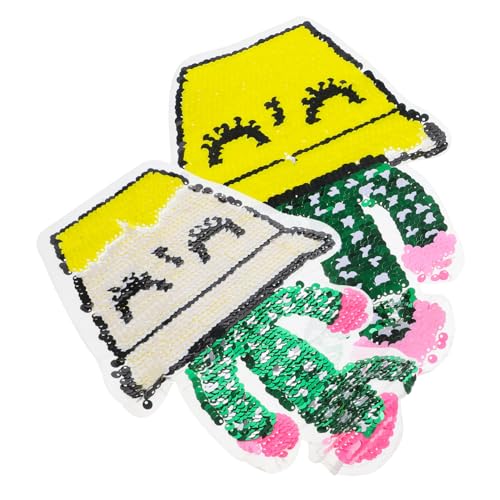 Operitacx 2 Stück Kaktus-stoff Aufkleber Applikation Nähen Kleideraufnäher Applikation Aufbügeln Cartoon-kaktus-patch Flicken Aufbügeln Applikation Aufnähen Craft-patch Green Zufällige Farbe Operitacx 2 Stück Kaktus-stoff Aufkleber Applikation Nähen Kleideraufnäher Applikation Aufbügeln Cartoon-kaktus-patch Flicken Aufbügeln Applikation Aufnähen Craft-patch Green Zufällige Farbe von Operitacx
