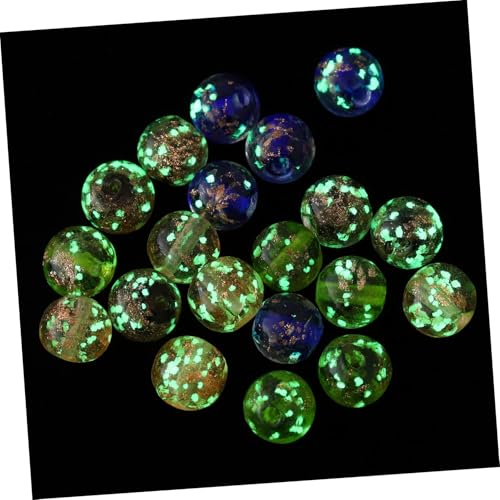 Operitacx 20 Stk Schmuckperlen Extra große Perlen Sicherungsperlen-Kit bunter Schmuck Strudel weiße Tonperlen schmuckwerkzeuge beads for jewellery Perlensets fluoreszierende Perlen von Operitacx