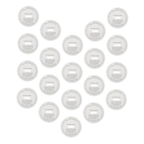 Operitacx 20Stücke DIY Kerzenaufkleber Für Duftkerzen Handgefertigte Papieretiketten Für Aromatherapie Praktisch Und Leicht Zu Verstauen Hochwertiges Material Für Langlebigen Operitacx 20Stücke DIY Kerzenaufkleber Für Duftkerzen Handgefertigte Papieretiketten Für Aromatherapie Praktisch Und Leicht Zu Verstauen Hochwertiges Material Für Langlebigen von Operitacx