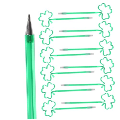 Operitacx 20st Kleestift Farbige Stifte Kugelschreiber Whiteboard-stifte Stapelbare Stifte Süße Stifte Textmarker Filzstifte Bleistifte Plüsch-blumenstift Stifte Flüssig Green von Operitacx