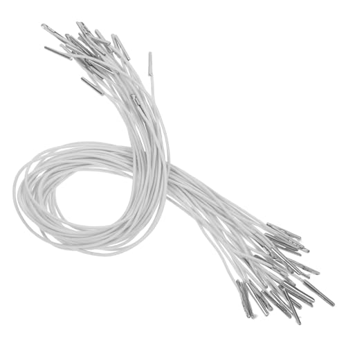 Operitacx 25 Stück Elastische Stachelschnüre Mit Metallenden Stretch-Loop-Band Lanyard-Fadenschnur-Verlängerungsband Für Masken Hüte Bastelarbeiten Partys Operitacx 25 Stück Elastische Stachelschnüre Mit Metallenden Stretch-Loop-Band Lanyard-Fadenschnur-Verlängerungsband Für Masken Hüte Bastelarbeiten Partys von Operitacx