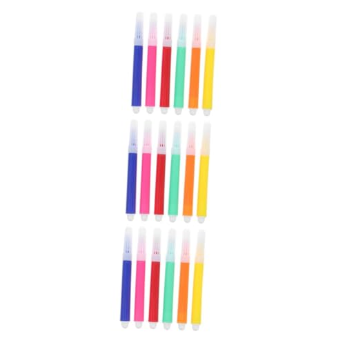 Operitacx 3 Sätze Buntstifte Klassenpreis Aquarellpinsel Zeichenmarkierungen Aquarellmarker Farbige Markierungen Farbmarker Färbenstifte Marker Für Fensterfarbe Plastik 12er Pack*3 von Operitacx