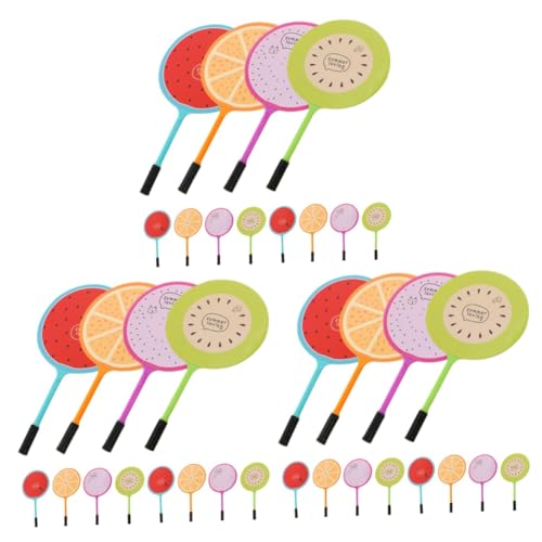 Operitacx 3 Sätze Fruchtfächerstift Glitzerstifte Für Bastelsets Für Stifte Für Die Schule Schreibwarenzubehör Kugelschreiber Starr Lustige Stifte Dehnbare Stifte Plastik 12 Stück * 3 von Operitacx