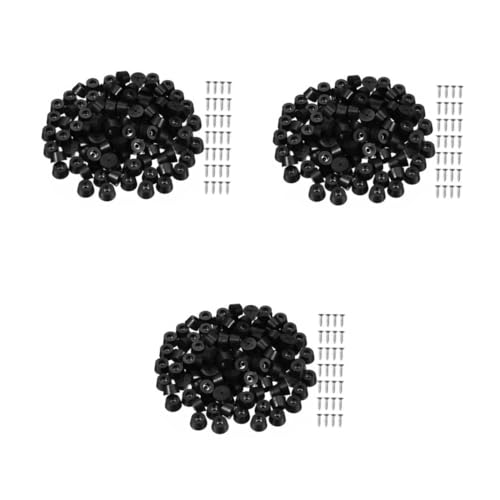 Operitacx 3 Sätze Möbelmatte Stuhlbein Bodenschoner Boden Stühle Möbelpolster Fußpolster Teppich Stuhlmatte Möbelbein Bodenschoner Stuhlpolster Gummifuß Tischfüße 100 Stück * 3 von Operitacx