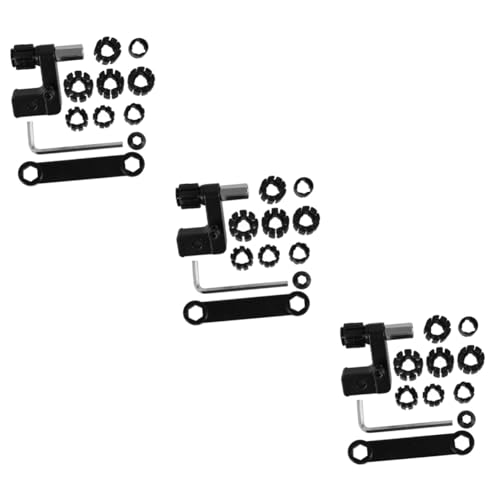 Operitacx 3 Sätze Ringhalter Begradigung Sicherungsring Sprengringzange Schraubstockgriffe Biegewerkzeug Bohrer Für Trommelschlüssel Ringgrößen-kit System Einstellbar Reparatur Black Metall von Operitacx