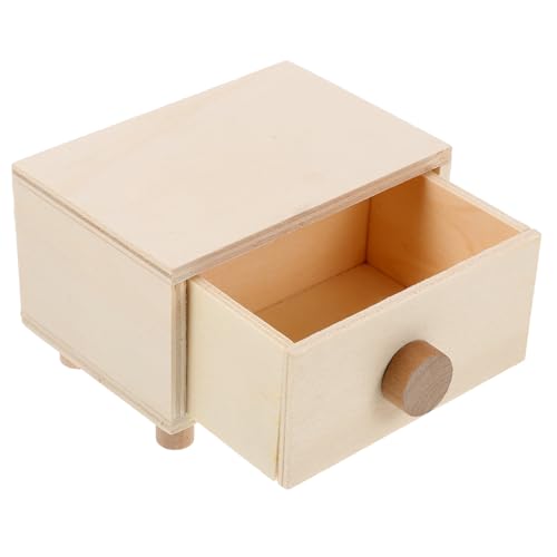 Operitacx 3 Stück Boxen Handgefertigte Mini Behälter Kommode Schmuck Organizer Tablett Goldener Zylinder Perlen Schmuckkästchen Kleinteile Behälter Aschenbecher von Operitacx