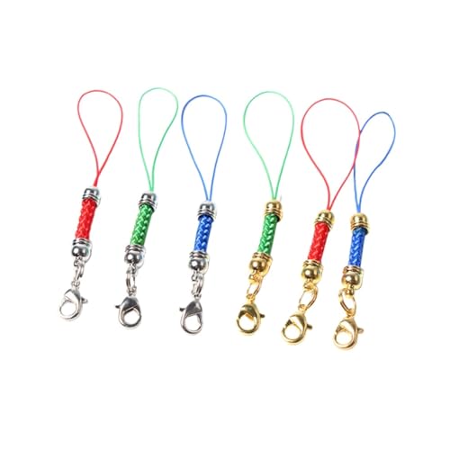 Operitacx 30St Handy Lasso Charm-Riemen mit Haken Lasso mit Karabinerverschluss von Operitacx