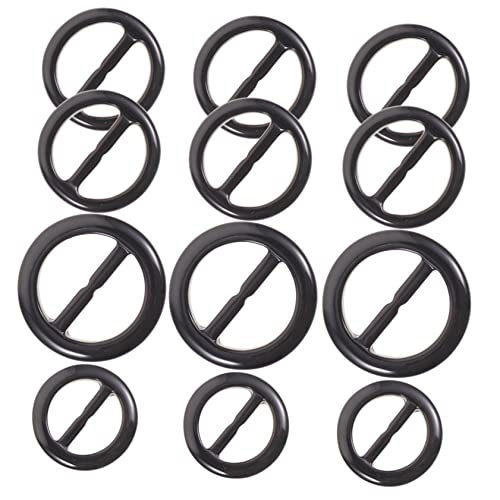 Operitacx 30st Runde Japanische Schnalle Schal-schnallenring Runder Schalring Schalschnalle Hemd Geknoteter Clip Hemd Geknoteter Ring Schalkreisring Ringclip Hemdclip Harz Dritter Gang Damen von Operitacx