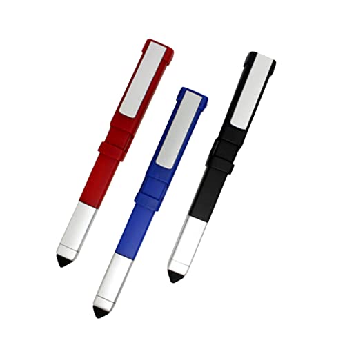 Operitacx 3St Kugelschreiber metallische Gelstifte Stift für Tablet Eingabestift für Surface Pro-Stift Tablet-Bildschirmstift ballpoint pen kugleschreiber mobile phone bracket filetiermesser von Operitacx