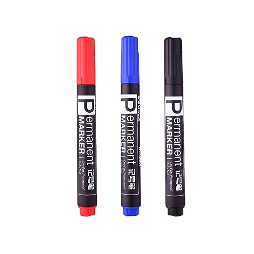 Operitacx 3St Ölmarker rauschgift sketcher Fast dry wasserdichte metallic Oil-based pen markers swor art supplies markierstifte marker pen markierer stift Ölmarkierungsstifte Textmarker von Operitacx