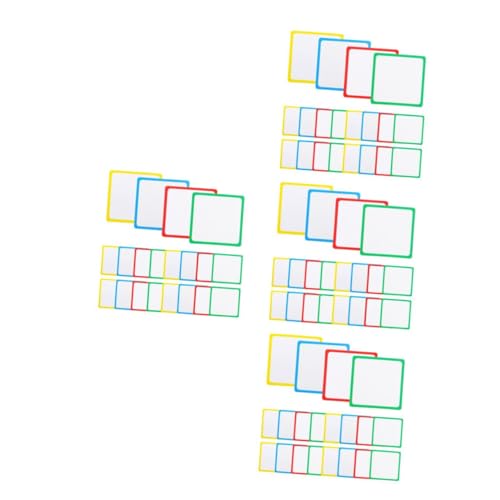 Operitacx 4 Sätze Löschbares Etikett Magnetische Regaletiketten Magnetische Schranketiketten Trocken Abwischbare Lernkarten Mit Zahlen Trocken Abwischbare Magnetetiketten 16 Stück * 4 von Operitacx