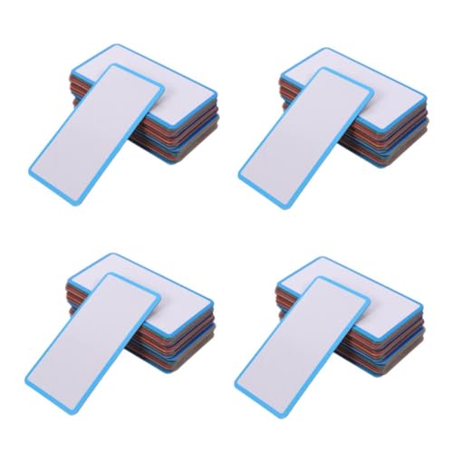 Operitacx 4 Sätze Magnetisches Etikett Kühlschrankmagnete Gesteckt Schullabels Beschriftbare Magnete Magnetische Aufkleber Etiketten Für Ordner Whiteboard-magnete Das Haustier 48 Stück * 4 von Operitacx