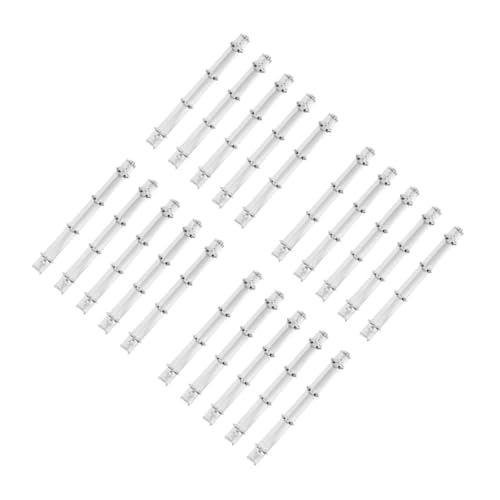 Operitacx 4 Sätze Metallbinder Buchbindesets Zwischenablage Mit Ordner Basketball-kartenordner Loseblattbinder Bindemittel-set Notizbuch Binder Bindende Lieferungen Eisen Silver 5 Stück * 4 von Operitacx