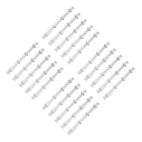 Operitacx 4 Sätze Metallbinder Ordner Für Die Schule Dokumentenmappe Notizbuch Binder Ersatz-ordnerplaner Budget-ordnerzubehör Buchbindesets Drei Ringbuch Schulmappe Eisen Silver 5 Stück * 4 von Operitacx