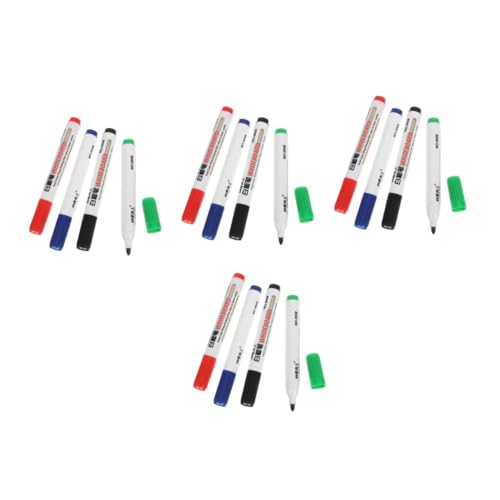 Operitacx 4 Sätze Whiteboard-stift Adapter Lampenfassungen Desktop-lampenhalter Trockenlösch Marker Trockene Radiermarker Trockenmarker Trocken Löschbarer Stift Für 4 Stück * 4 von Operitacx