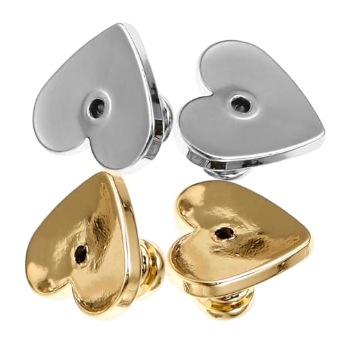 Operitacx 4 Stück Ohrstecker Verschlüsse Messing Sicheres Haltesystem für Kleine Ohrstecker Praktische DIY Zubehörteile und Platin für Schmuckherstellung und Ohrschmuck Reparatur Operitacx 4 Stück Ohrstecker Verschlüsse Messing Sicheres Haltesystem für Kleine Ohrstecker Praktische DIY Zubehörteile und Platin für Schmuckherstellung und Ohrschmuck Reparatur von Operitacx