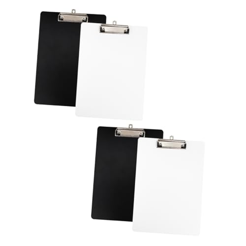 Operitacx 4 Stück Ordner A4 Board Clip Klemmbrett Mit Aufbewahrung Clip Board Klemmbretter A4 Klemmbrett Dokument Aufbewahrung Clip Klemmbrett Mit Stifthalter Aufbewahrung Klemmbrett von Operitacx