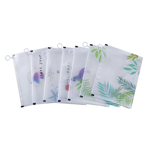 Operitacx 4 Stück Transparente A4-aktentasche Feuerfeste Tasche Für Dokumente Papierordner Organizer-taschen Für Die Reise Aktentaschen Mit Reißverschluss Transparenter Organisator Green von Operitacx