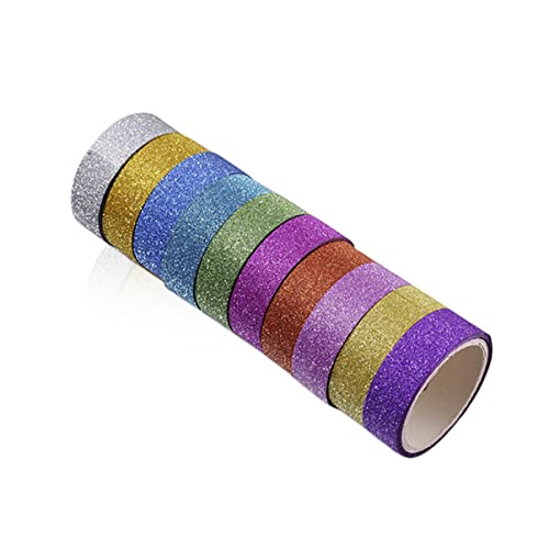 Operitacx 40 Rollen Klebebänder the office büroradio label beschriften aufklebebuchstaben the washi tape mal papier decorum selbstklebender Papieraufkleber Papierbänder glitzerband aufkleber von Operitacx