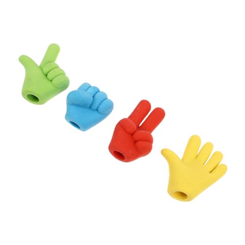 Operitacx 40St Finger Radiergummi Klassenpreis Radierstift Schatztruhe für Kinderpreise erasers for süße radiergummis fingerförmige Radiergummis Radiergummi für Bleistiftkappen von Operitacx