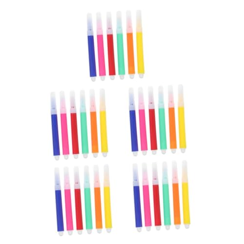 Operitacx 5 Sätze Buntstifte Aquarellmarker Textmarker Färbenstifte Aquarellstifte Farbige Markierungen Wasserpinsel Stoffmarker Schicke Marker Zeichenmarkierungen Plastik 12er Pack*5 von Operitacx