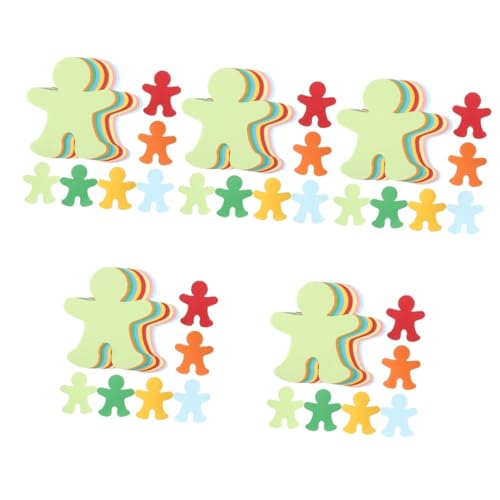 Operitacx 5 Sätze Dekoration Aus Papierschnitt Kreispapierschneiden Staffelei Papier Clip Pailletten Kinderzimmer Wanddeko Papierausschnitte Für Scrapbooking Grußkarten-dekore 72 Stück * 5 von Operitacx