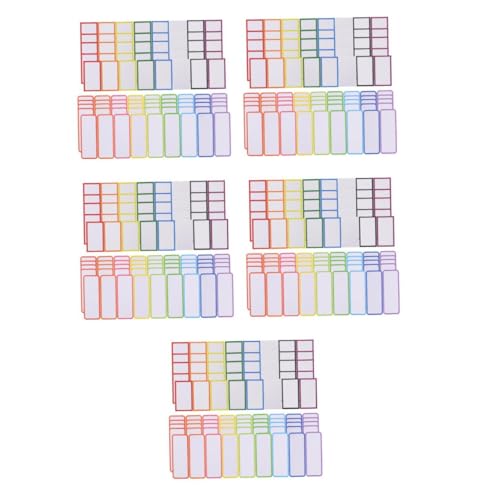 Operitacx 5 Sätze Magnetisches Etikett Zeichen Blinken Kreidemarker Rassel Magnetischer Türverschluss Tag-entferner-magnet Magnetisches Whiteboard Für Den Kühlschrank Aufkleber 67 Stück * 5 von Operitacx