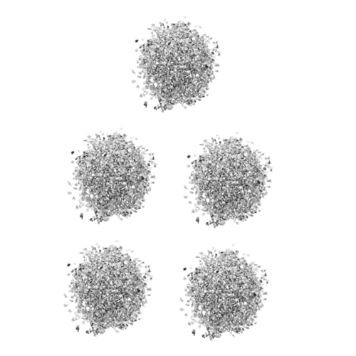 Operitacx 5 Stück 1 Lili-edelsteinfragmente Glitzernde Masse Glitzer Sprühen Glitzer Für Nägel Feines Glitzern Glitzer Für Epoxid Feiner Glitzer Für Die Nägel Metallisches Glas Silver von Operitacx